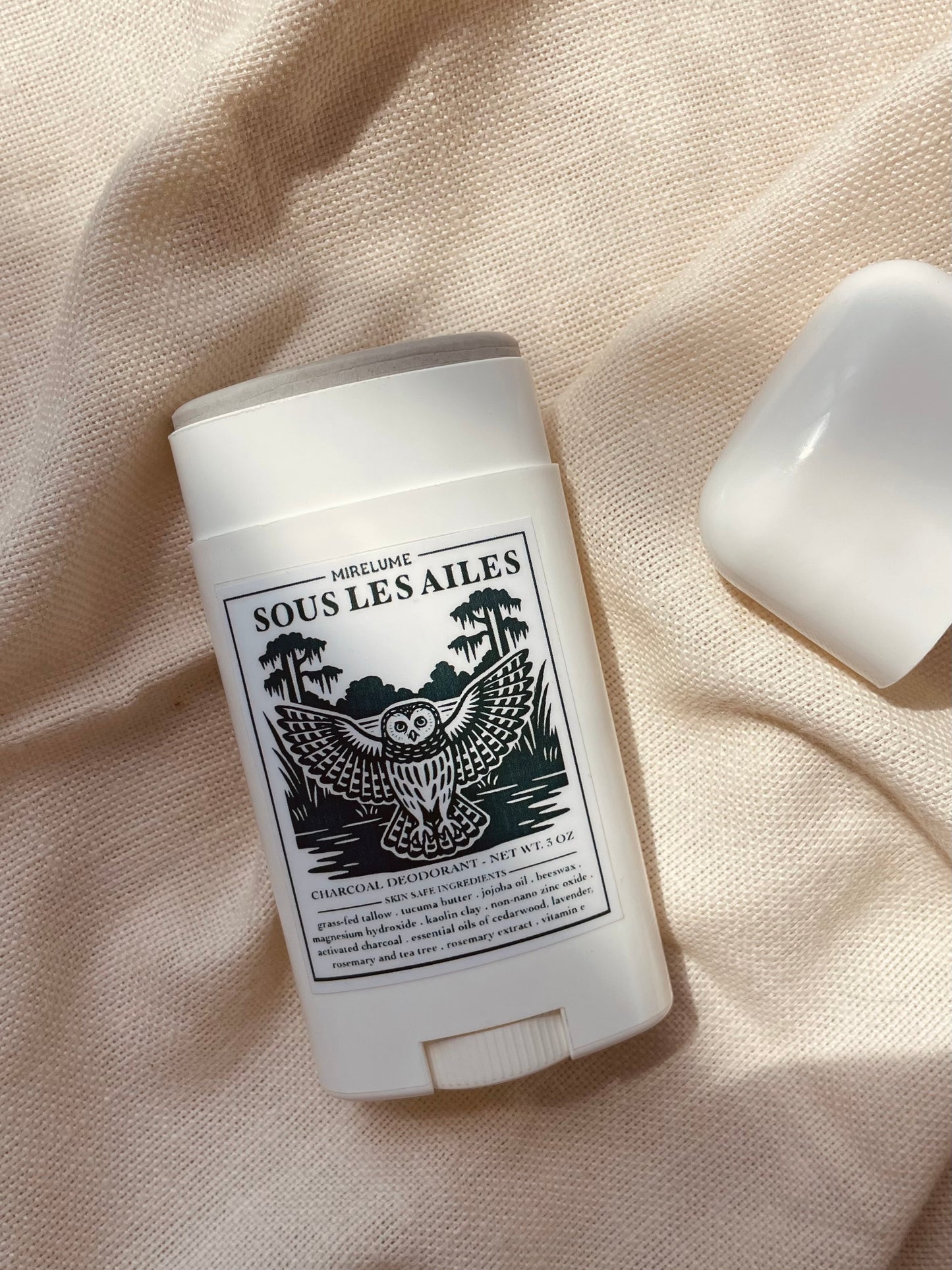Sous Les Ailes - Charcoal Deodorant
