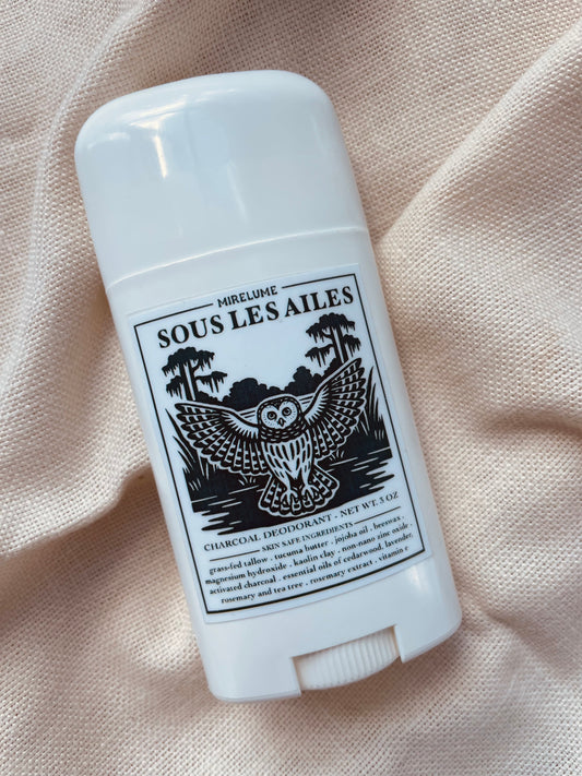 Sous Les Ailes - Charcoal Deodorant